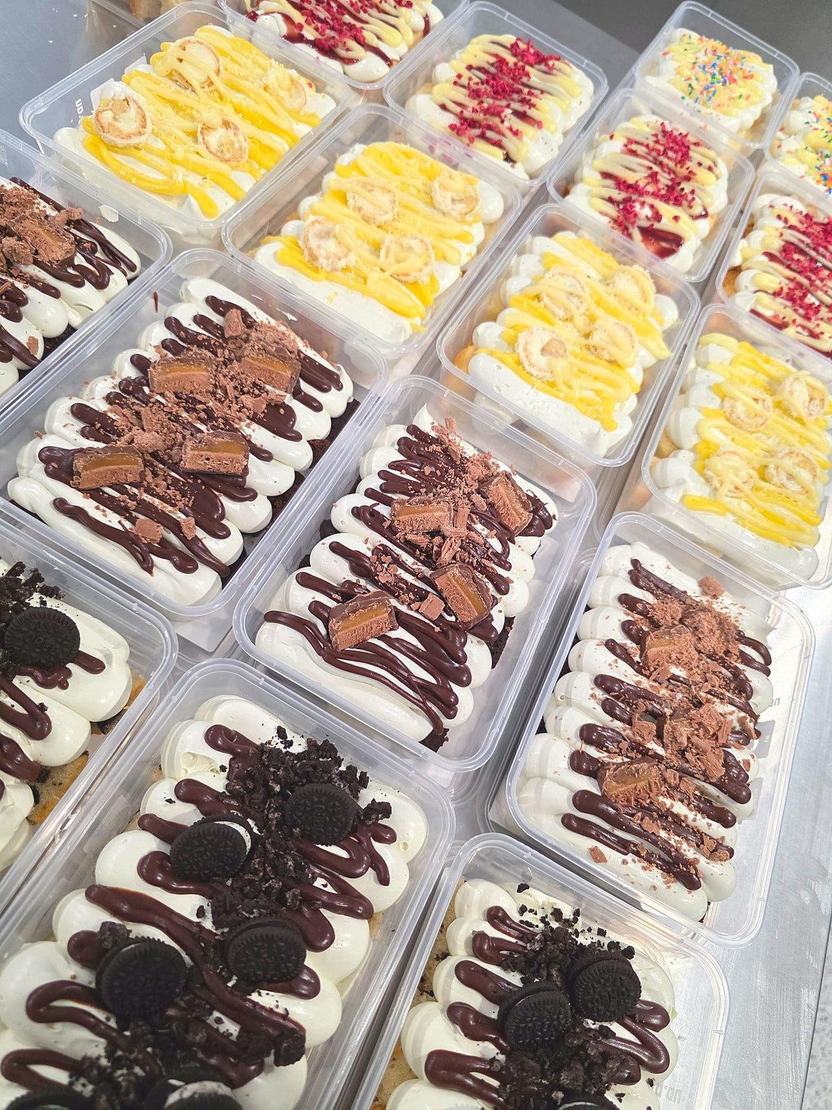 Cake Tasting Tubs