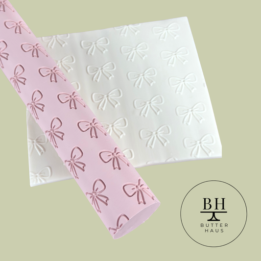 10" Bow Textured Fondant Roller
