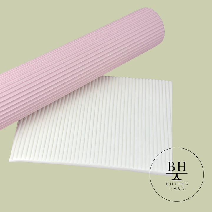 10" Thin Line Textured Fondant Roller