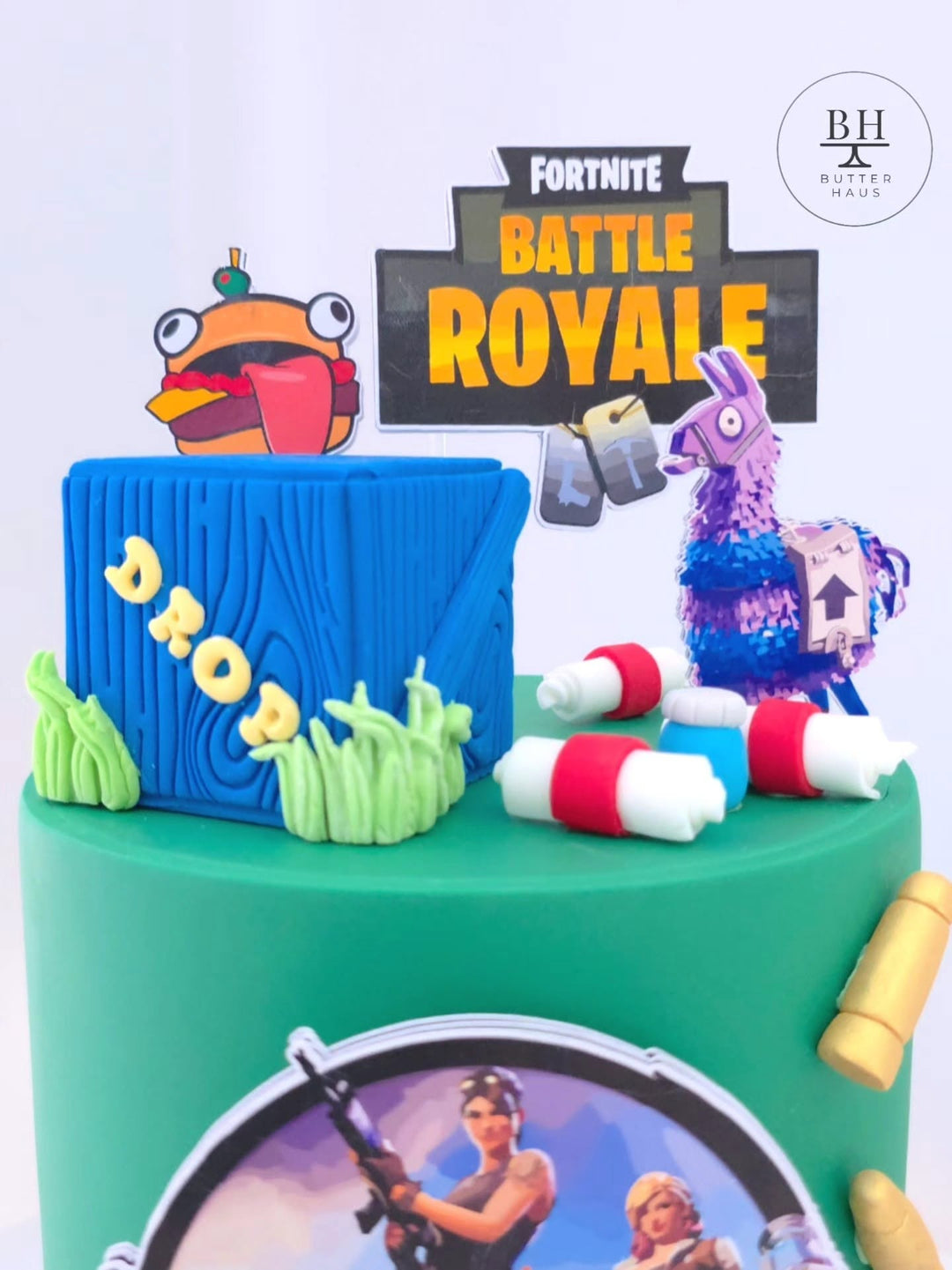 Fortnite Battle Royale Birthday Cake