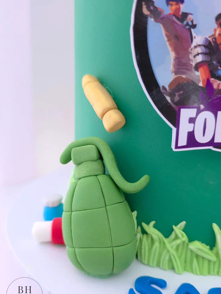 Fortnite Battle Royale Birthday Cake
