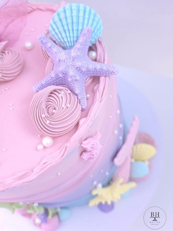 Mermaid Wishes Birthday Cake