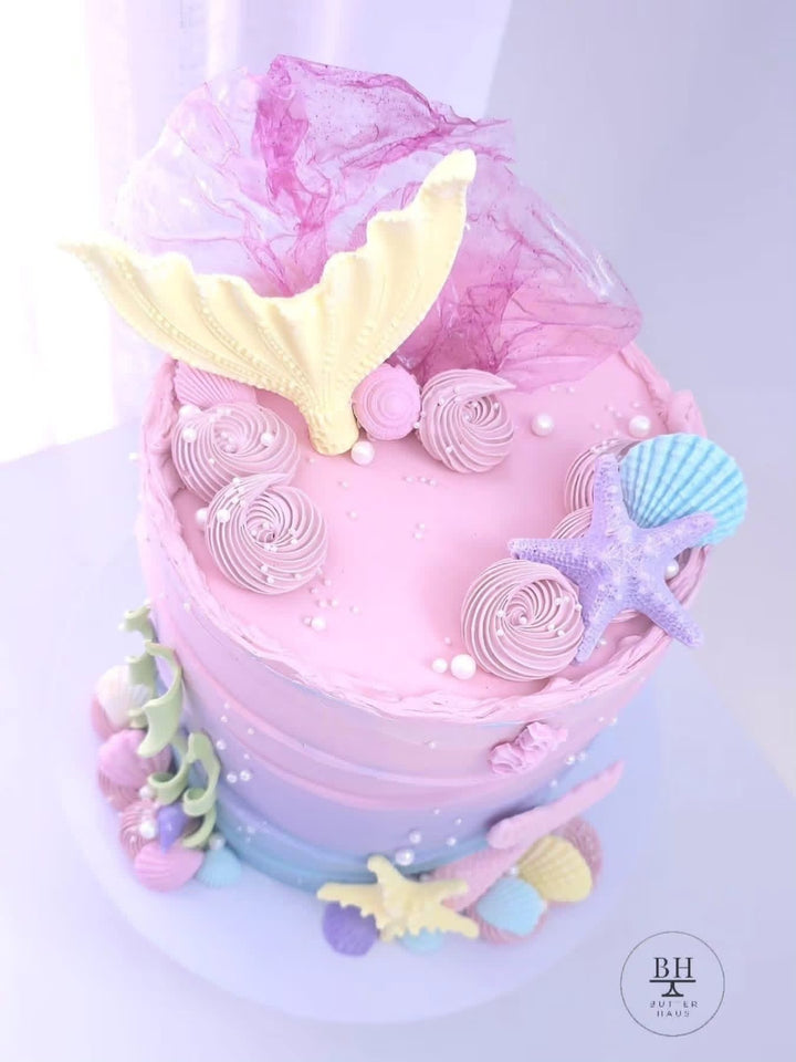 Mermaid Wishes Birthday Cake