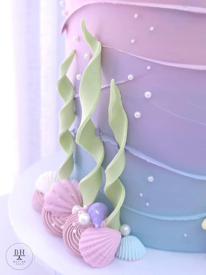 Mermaid Wishes Birthday Cake