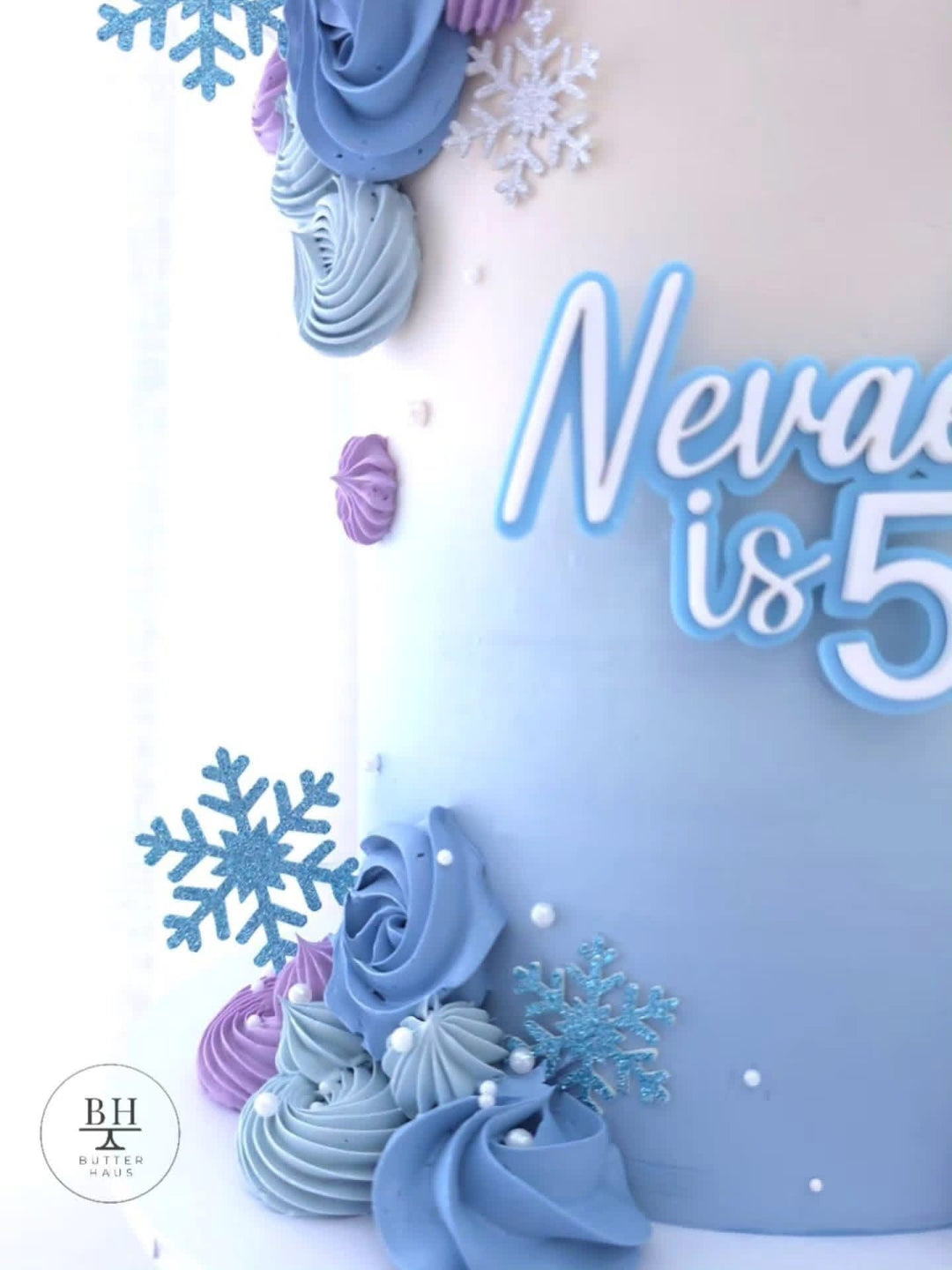 Elsa Frozen Castle Birthday Cake