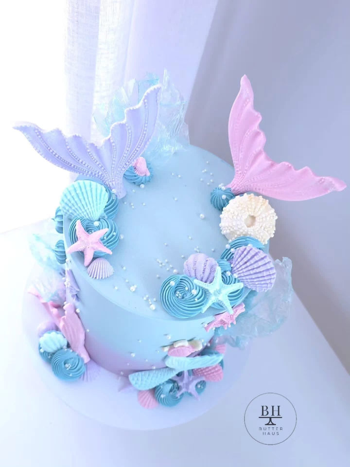 Mermaid Tails Birthday Cake