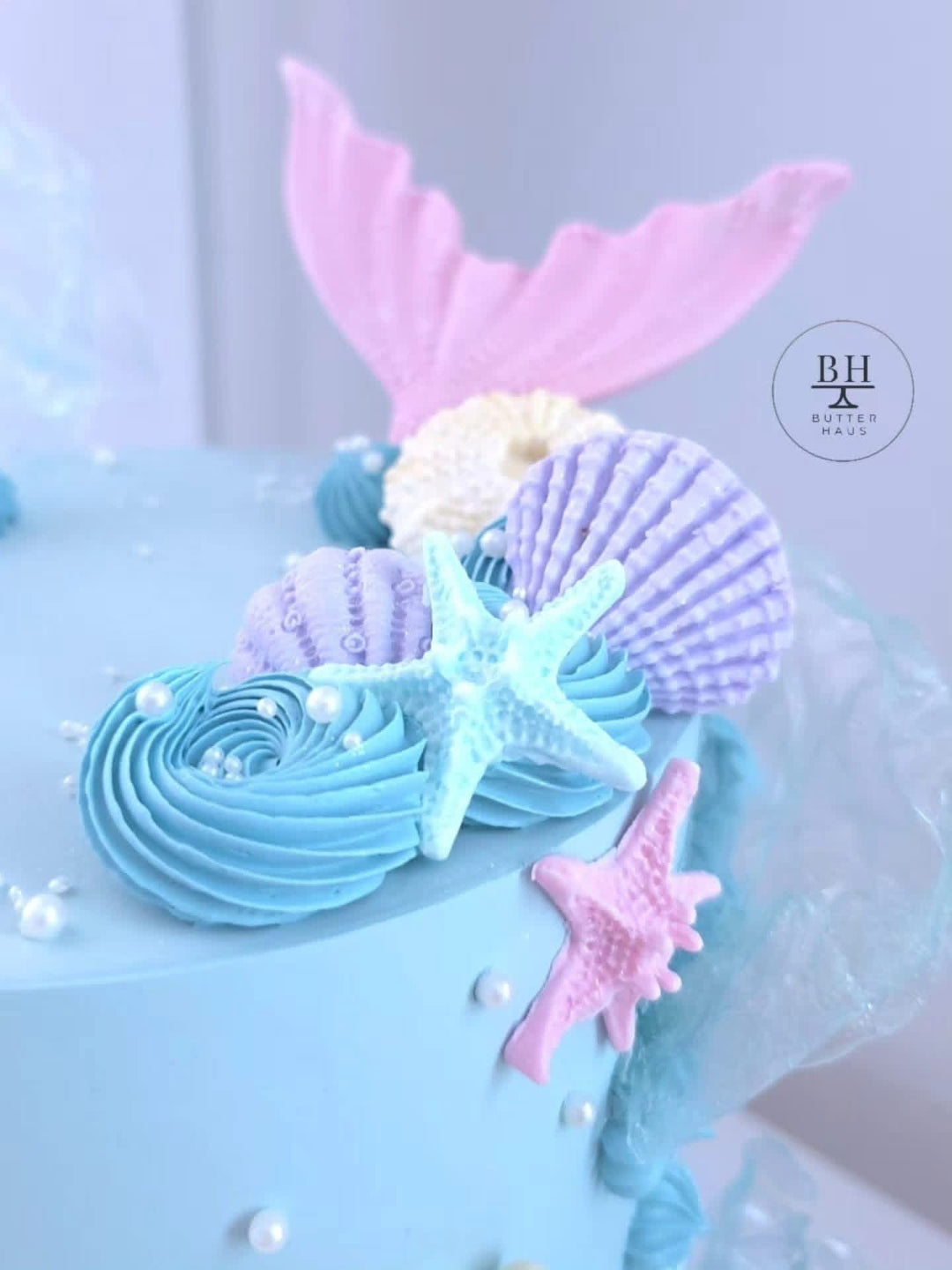 Mermaid Tails Birthday Cake