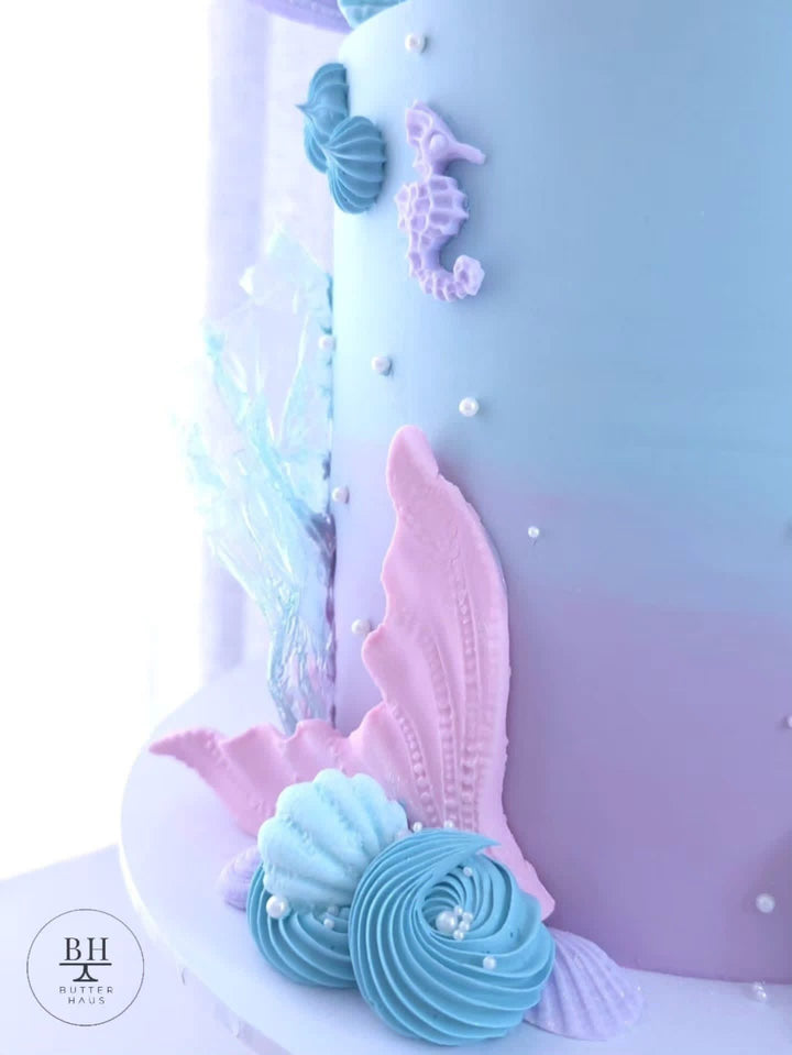Mermaid Tails Birthday Cake