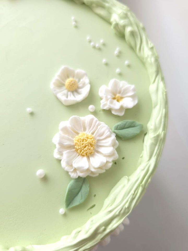 Sweet Meadow cake styled for a birthday or thoughtful gift