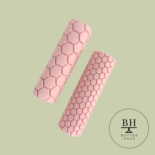 4" Honeycomb Textured Roller Set
