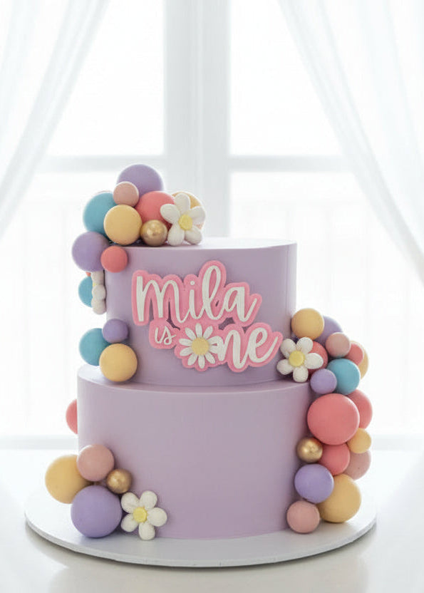 Custom Acrylic Cake Toppers & Froppers