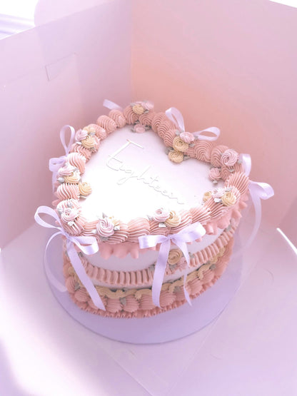 Lambeth Heart Cake