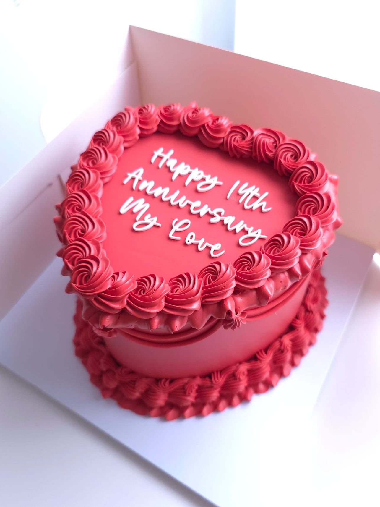 Lambeth Heart Cake