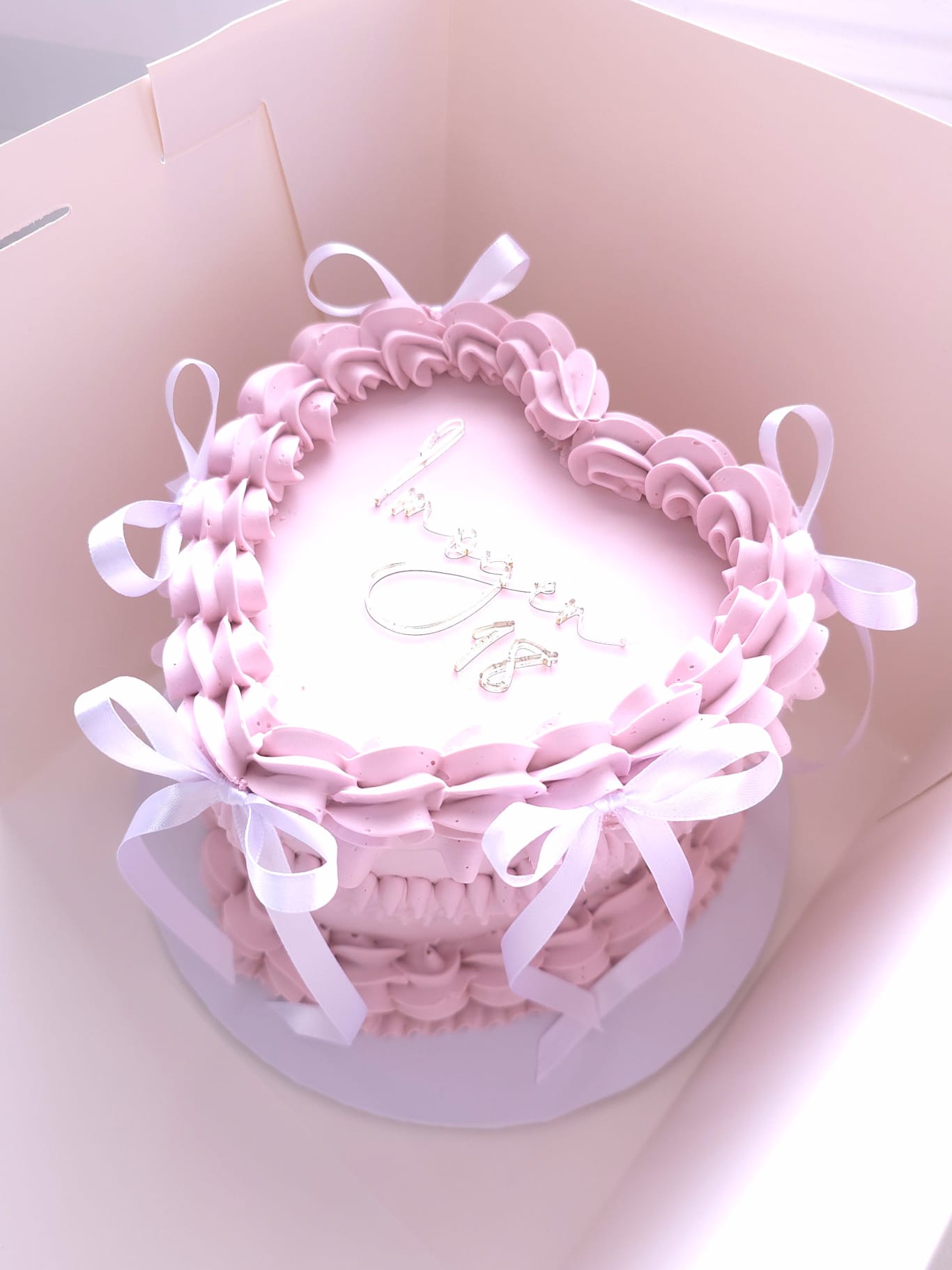 Lambeth Heart Cake
