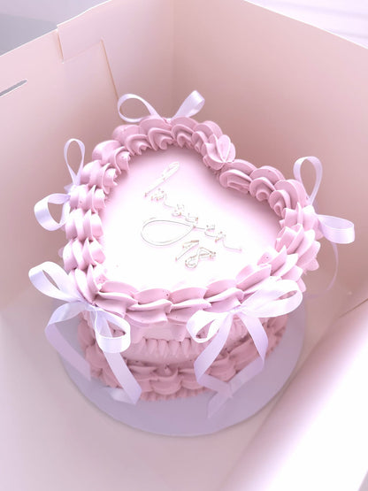 Lambeth Heart Cake