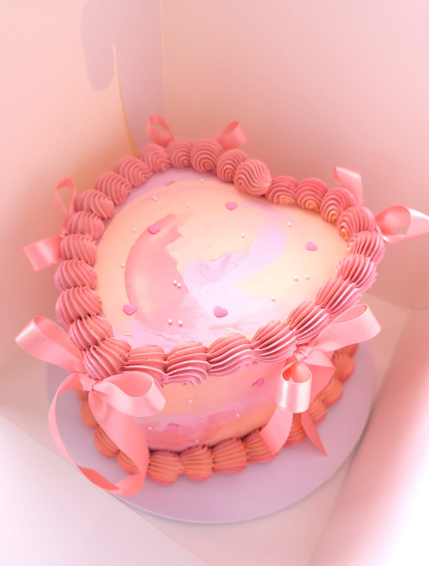 Lambeth Heart Cake